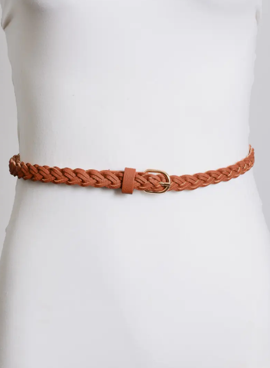 Braided sales belt women's