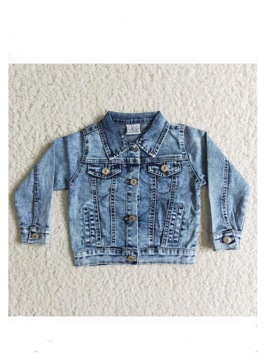 Kids Denim Jacket SWEET HOME