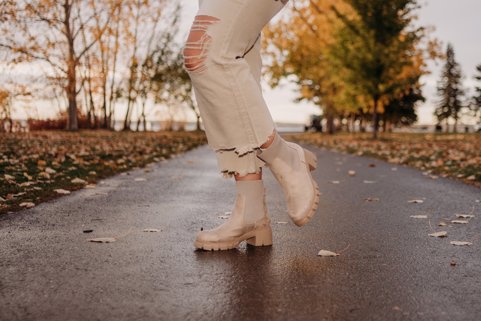 Rachel Vintage Jean Sand Beige